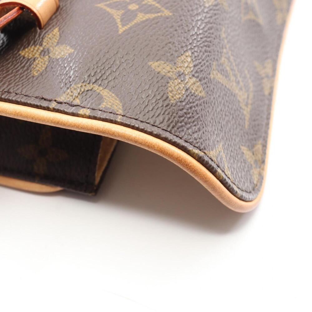 LOUIS VUITTON Brown Monogram Leather Pochette Fanny Pack - Picture 8 of 10